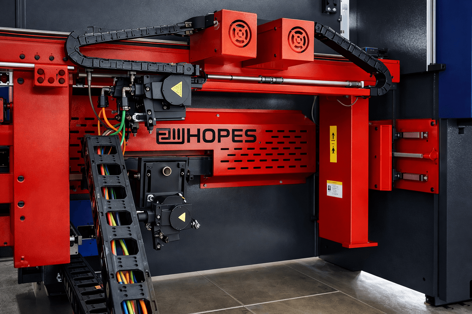 EPB Direct Drive 6+1 axes configuration