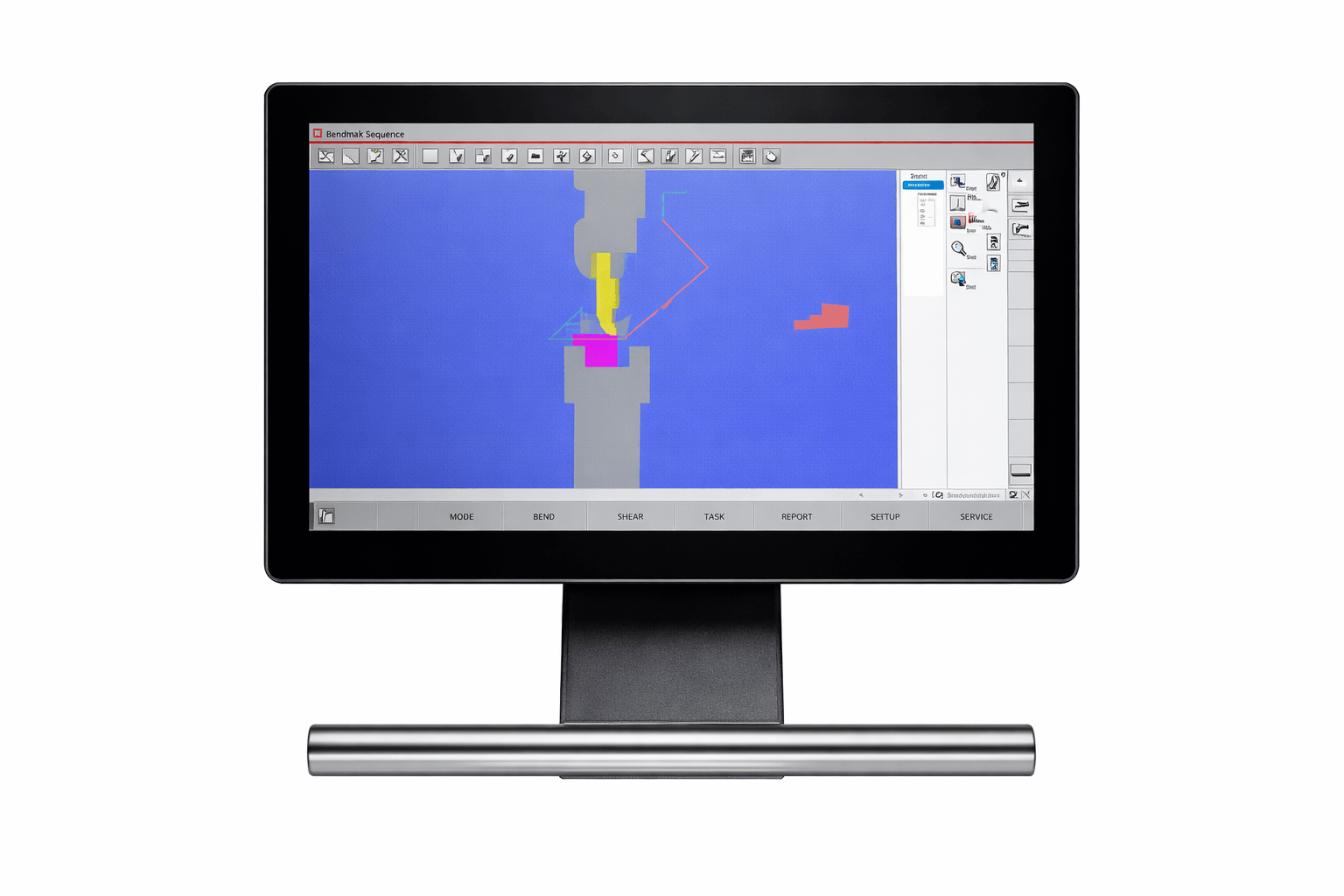 ESA VIS-840 CNC controller on HPB EURO