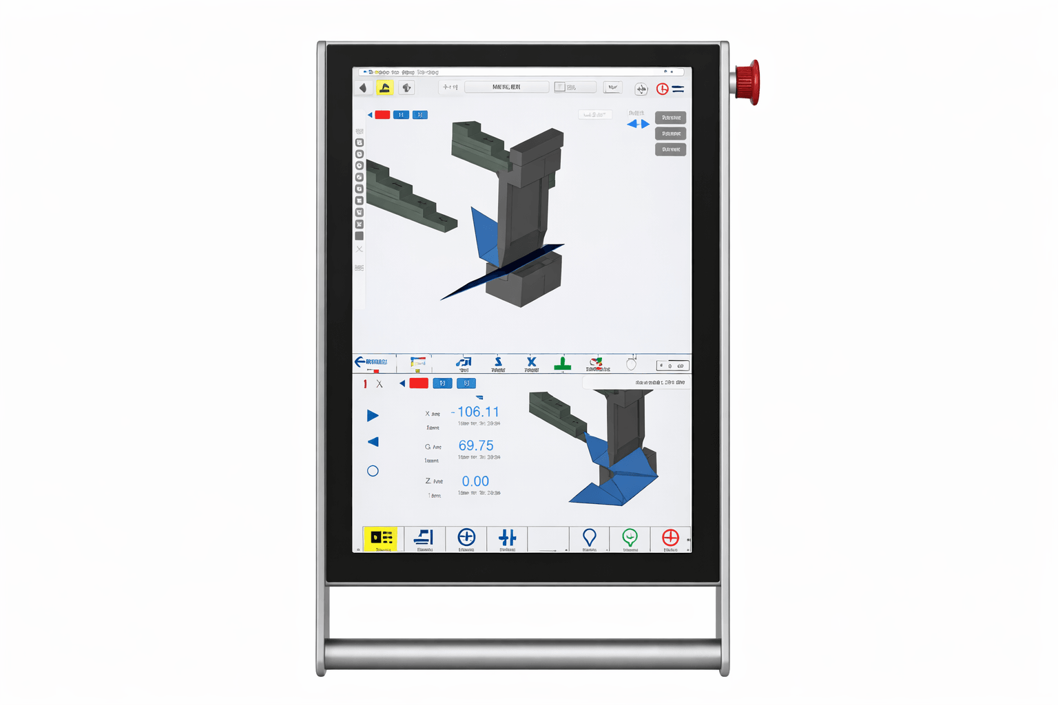 SYNTEC 730BA CNC controller on HPB High-End