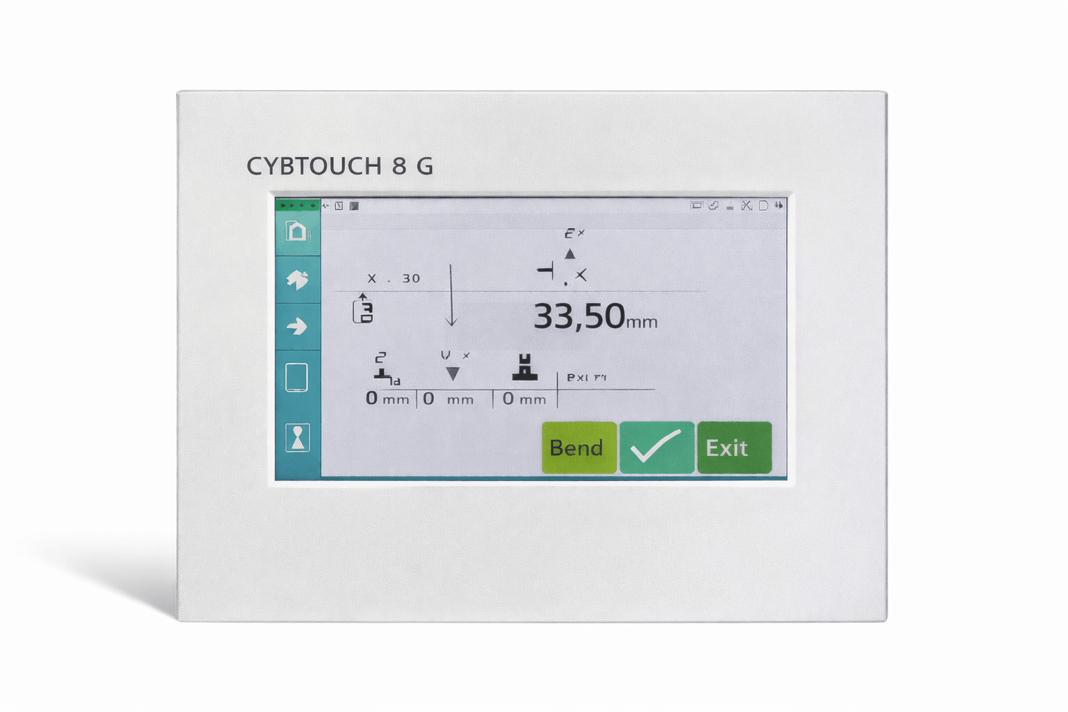 CYBTOUCH 8G CNC controller for swing beam shearing machine