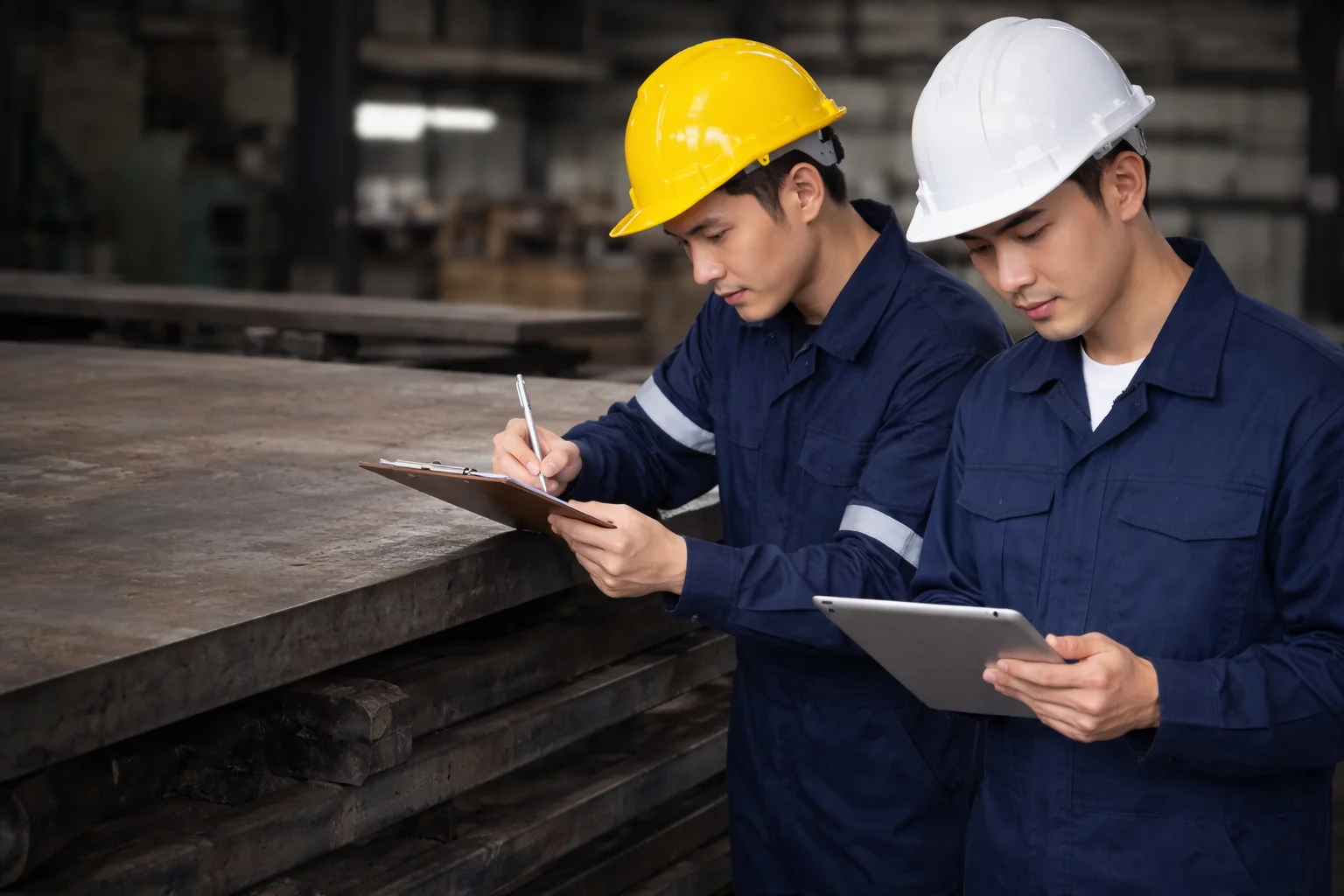 Incoming material inspection process